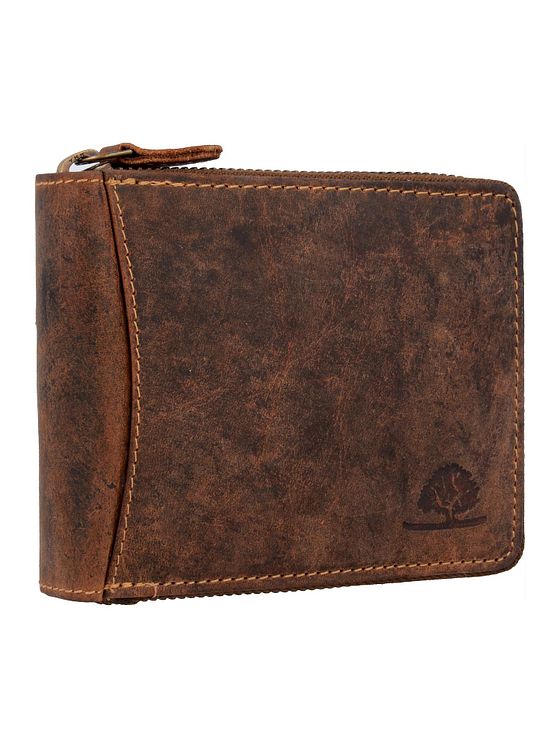 Greenburry Vintage pung i læder 13 cm