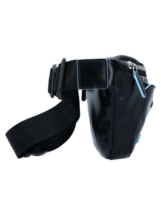 Piquadro Blå firkantet bæltetaske i læder 29 cm Piquadro Blå firkantet bæltetaske i læder 29 cm