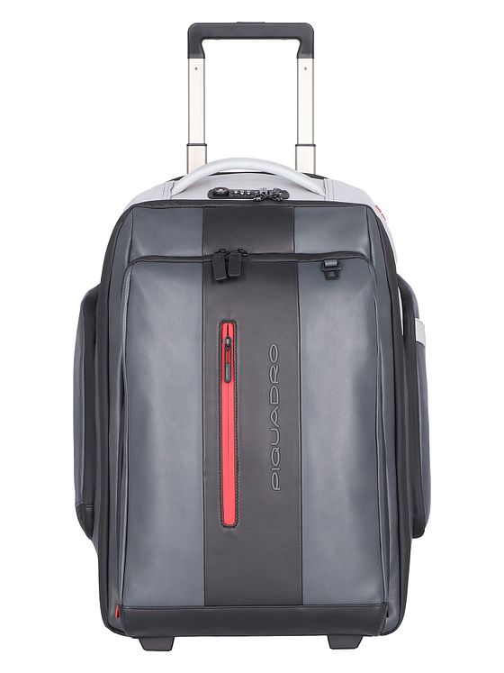 Piquadro Urban 2-hjuls rygsæk trolley læder 54 cm laptoprum