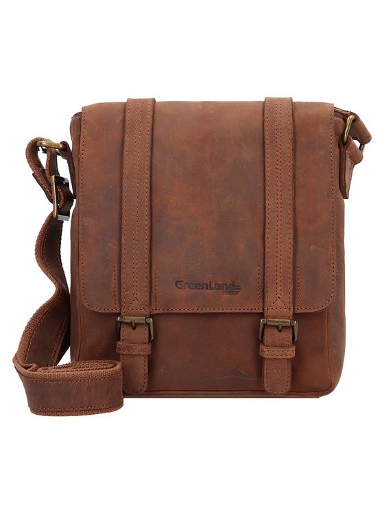 Greenland Nature Montenegro skuldertaske RFID læder 23 cm Greenland Nature Montenegro skuldertaske RFID læder 23 cm