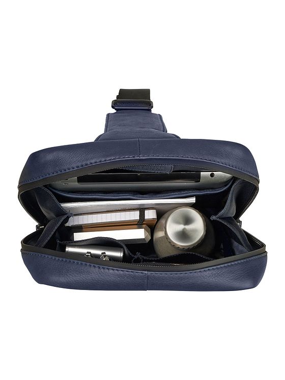 Leonhard Heyden Den Haag skuldertaske i læder 20 cm