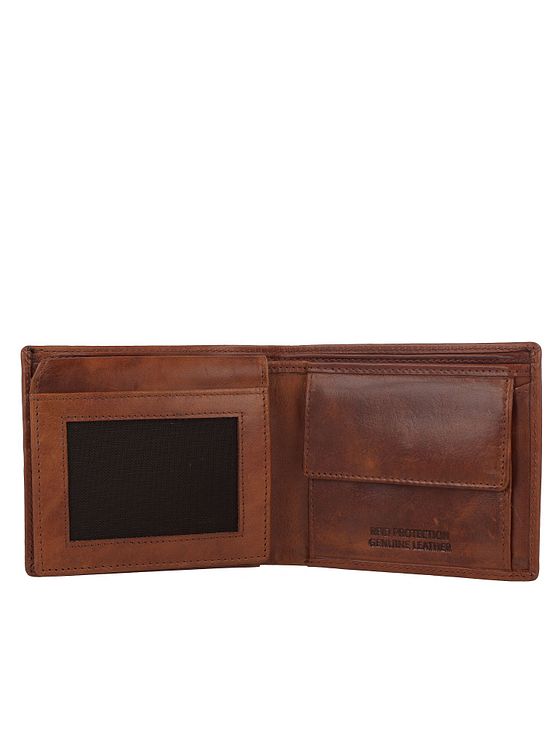 Greenburry Newport Pung RFID-beskyttelse Læder 11 cm