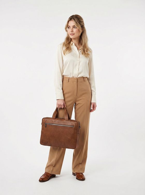Plevier Jimmy Dokumenttaske Læder 31 cm Laptoprum Plevier Jimmy Dokumenttaske Læder 31 cm Laptoprum