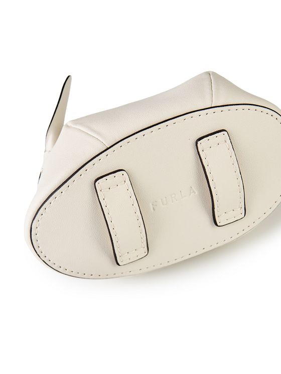 Furla Taske-tag i læder 12 cm
