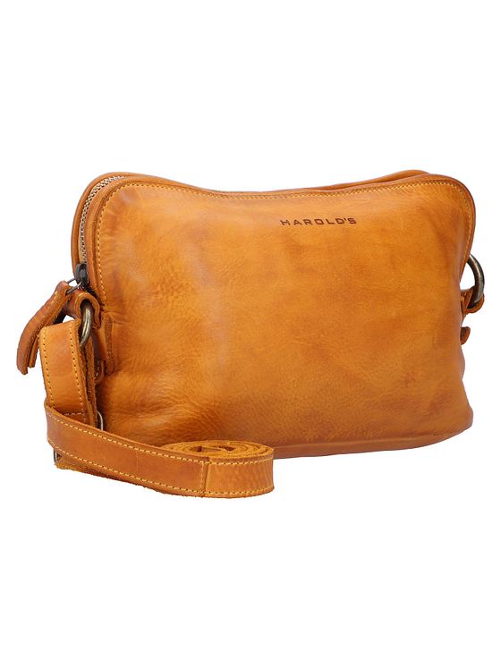 Harold's Submarine skuldertaske i læder 26 cm