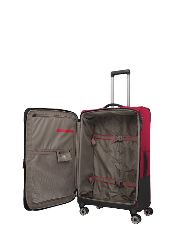 Travelite Crosslite 5.0 4 kolečka Vozík L 77 cm s roztažitelným záhybem