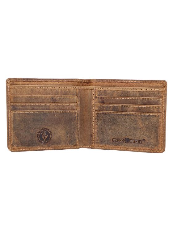 Greenburry Vintage pung i læder 11 cm Greenburry Vintage pung i læder 11 cm