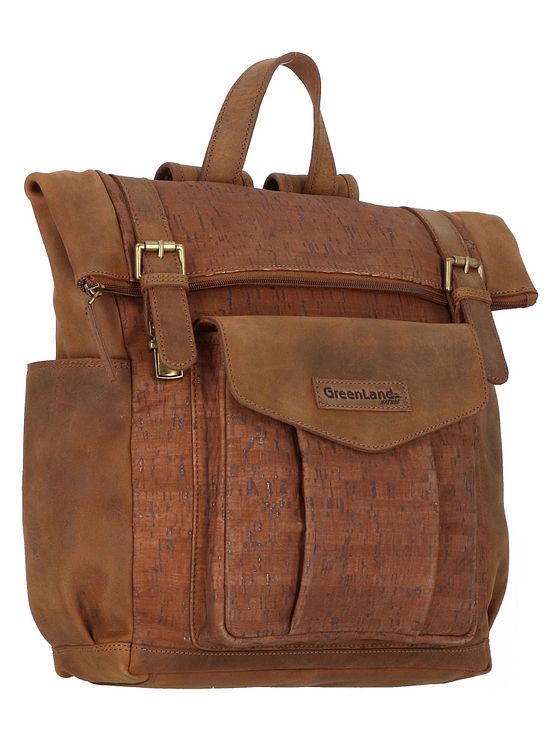 Greenland Nature Nature rygsæk læder 38 cm rum til bærbar computer