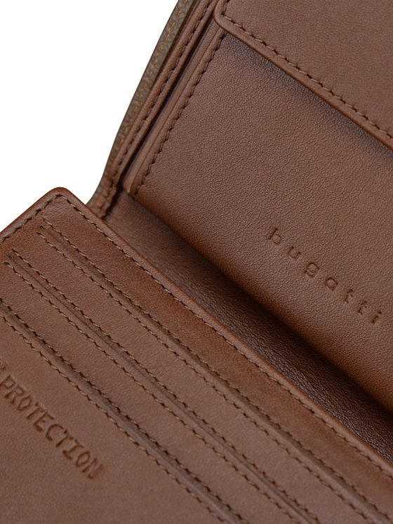 bugatti Due Peněženka RFID ochrana Kůže 9 cm