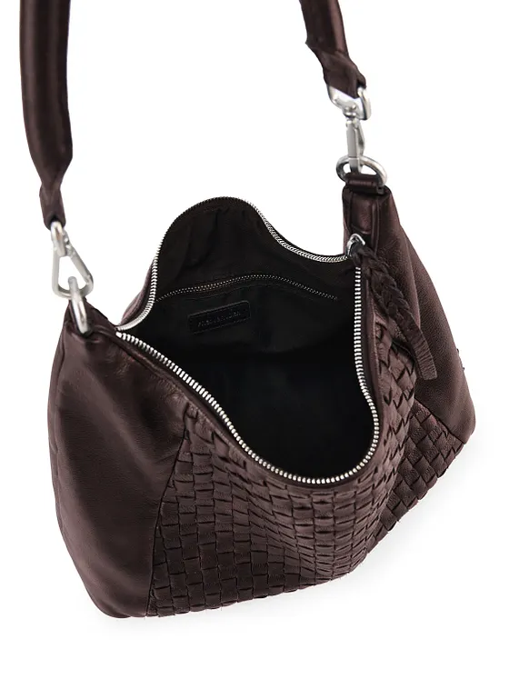 FredsBruder Calm Weave Bolsa de hombro Piel natural 38 cm FredsBruder Calm Weave Bolsa de hombro Piel natural 38 cm