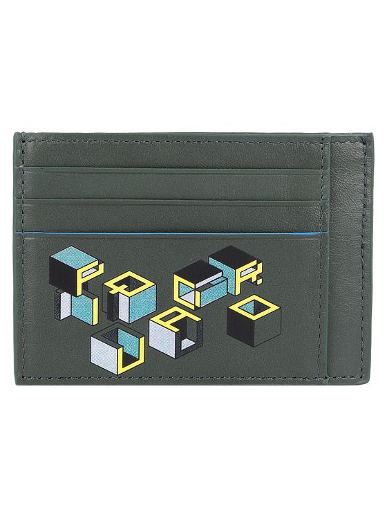 Piquadro Blue Square Revamp kreditkortholder RFID læder 11,5 cm
