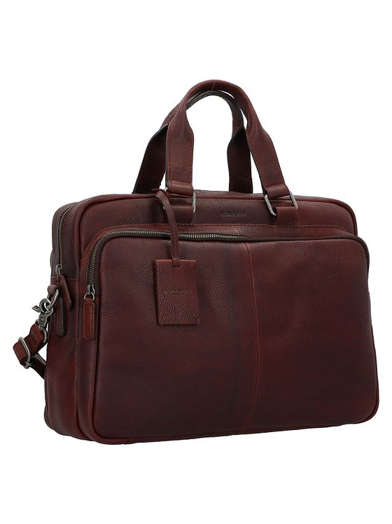 Burkely Antik Avery dokumentmappe i læder 40 cm med rum til bærbar computer