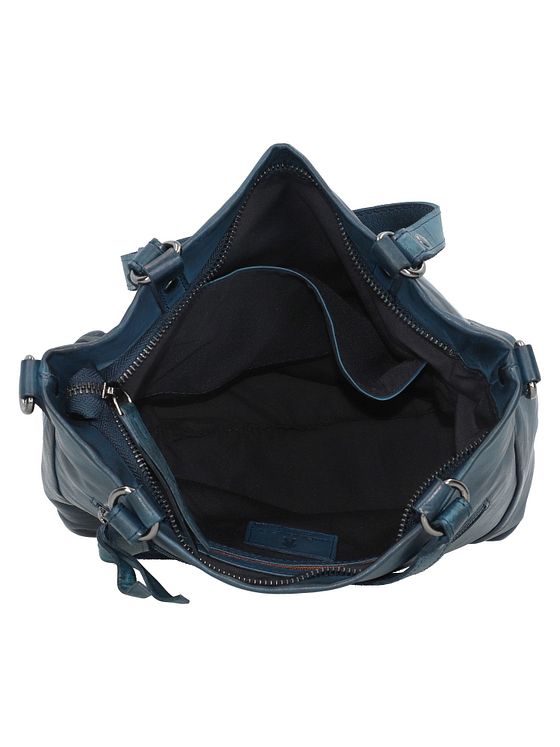 Jack Kinsky Nelson 3 skuldertaske i læder 26 cm