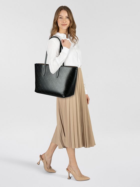 Liebeskind Monogram Shopper-taske M Læder 47 cm