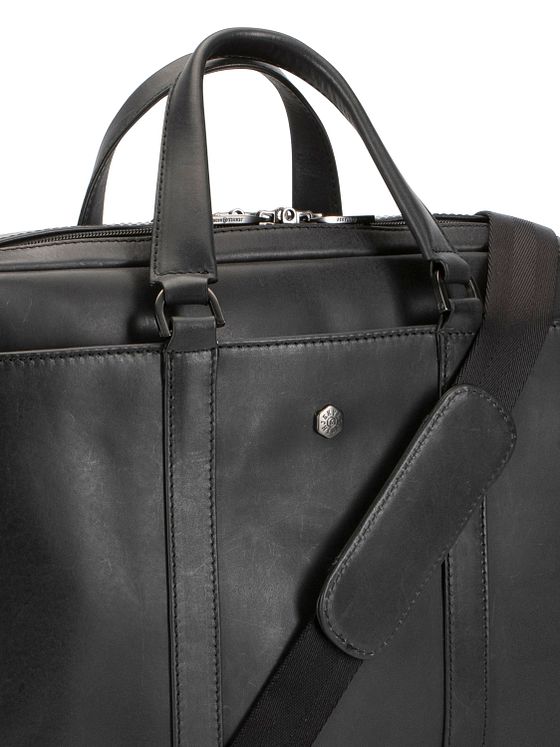 Jekyll & Hide Montana Aktovka RFID ochrana Kůže 41 cm Kapsa na notebook