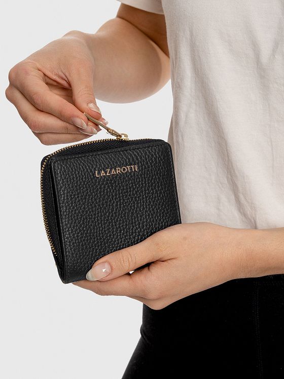 Lazarotti Bologna Leather Pung Læder 10 cm