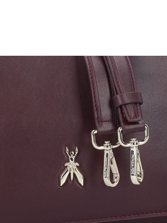 Patrizia Pepe Tris Skuldertaske Læder 28.5 cm