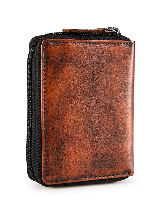 Greenburry Destressed Pung RFID-beskyttelse Læder 10.5 cm