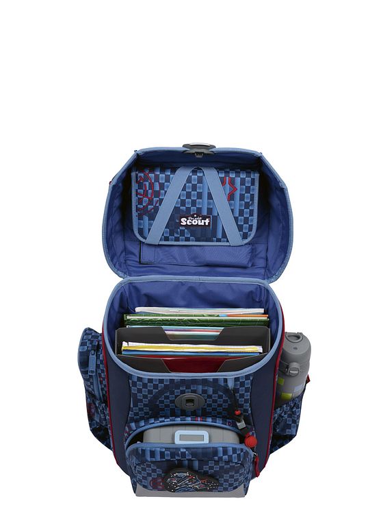 Scout Neo Exklusiv Safety Light Skoleransel-sæt 5-delt