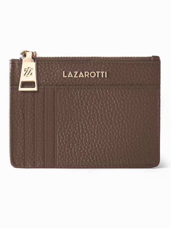 Lazarotti Bologna lædernøgleholder Kortholder i læder 11,5 cm med rum til luftmærker