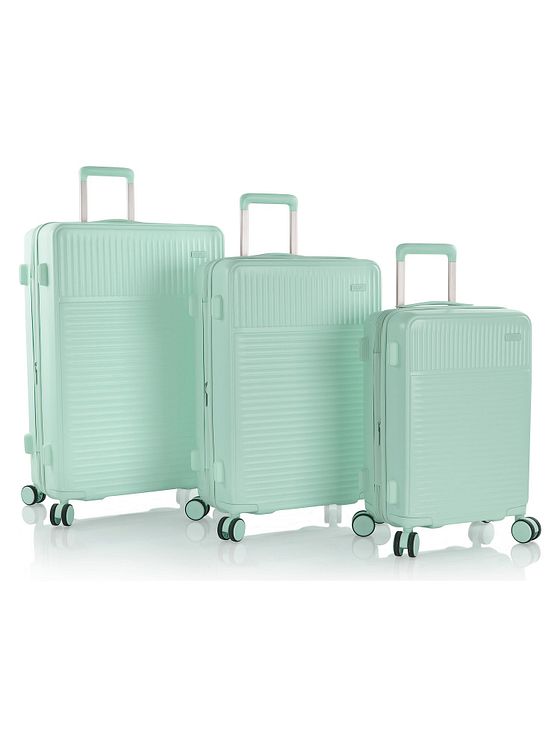 Heys Pastel 4 hjul Kuffert 3-delt med strækfold