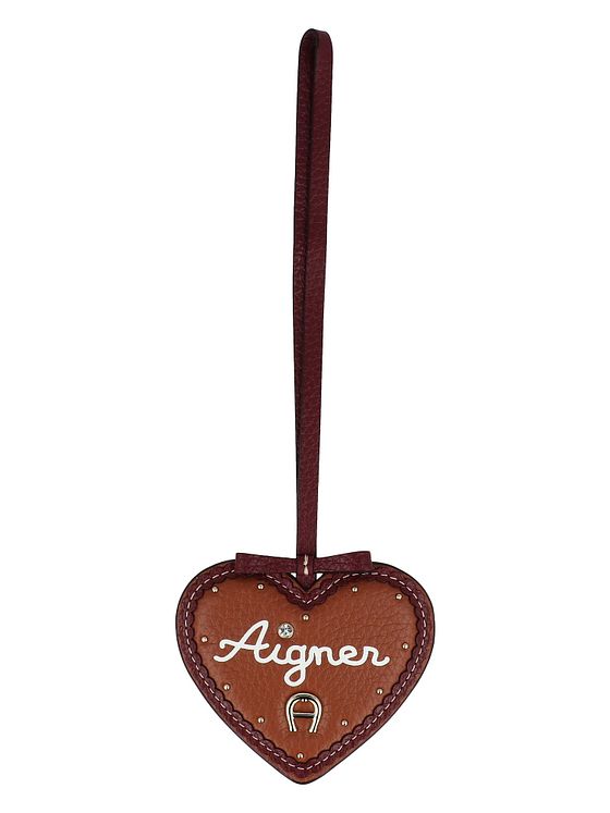 AIGNER Modetaske-tag i læder 8 cm