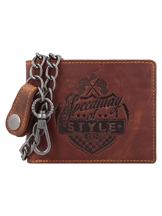 Greenburry Racing Collection Daytona pung RFID læder 12 cm