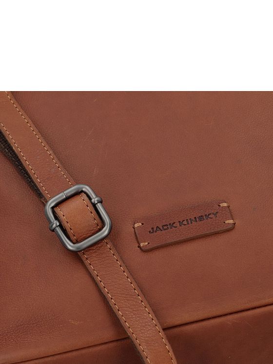 Jack Kinsky Montreal Skuldertaske Læder 26 cm
