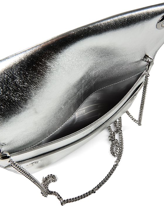 Patrizia Pepe Fly Spojková taška Kůže 27 cm