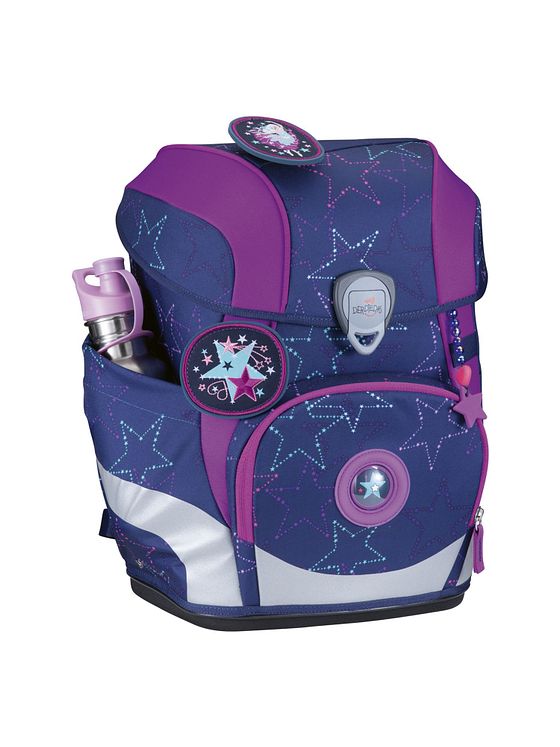 DerDieDas ErgoFlex Tiny LED Skoleransel-sæt