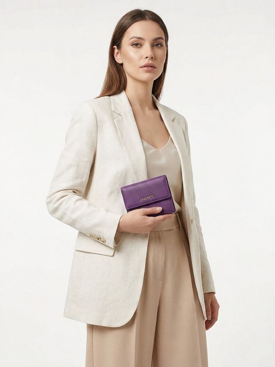 Lazarotti Bologna Leather Peněženka Kůže 12 cm