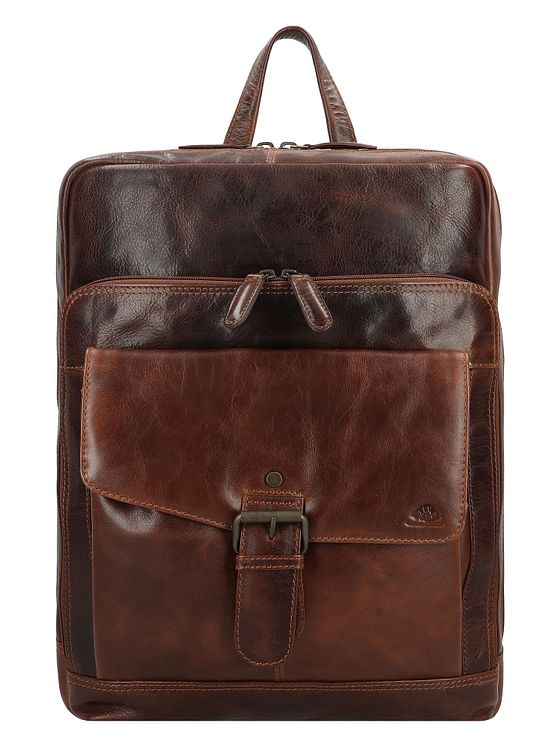 Greenburry Rugged Forretningsrygsæk Læder 39 cm Laptoprum
