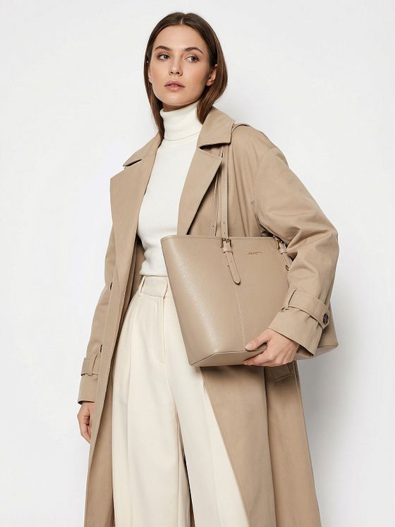 Lazarotti Bologna læder XL shopper taske læder 35 cm Lazarotti Bologna læder XL shopper taske læder 35 cm