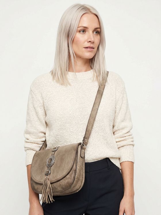 Campomaggi Linda Crossbody-väska Läder 21 cm Campomaggi Linda Crossbody-väska Läder 21 cm