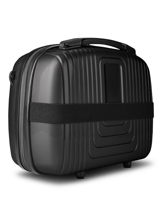 Redolz Essentials14 4-hjuls kuffertsæt Beautycase 4stk med udvidelsesfoldet laptoprum Redolz Essentials14 4-hjuls kuffertsæt Beautycase 4stk med udvidelsesfoldet laptoprum