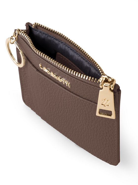 Lazarotti Bologna lædernøgleholder Kortholder i læder 11,5 cm med rum til luftmærker