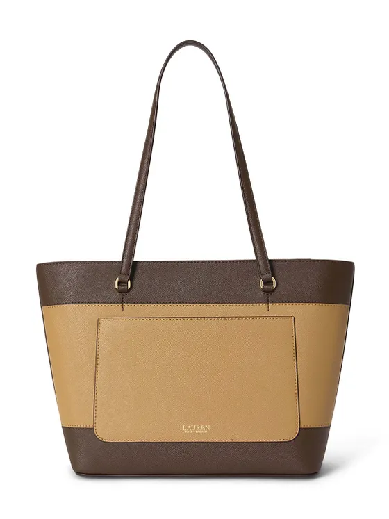 Lauren Ralph Lauren Karly Bolsa de hombro Piel natural 26 cm Lauren Ralph Lauren Karly Bolsa de hombro Piel natural 26 cm