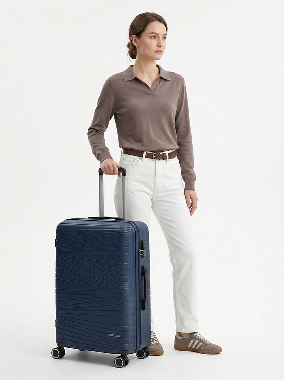 Franky Dallas 3.0 Trolley de 4 ruedas M 65 cm con plegado extensible Franky Dallas 3.0 Trolley de 4 ruedas M 65 cm con plegado extensible