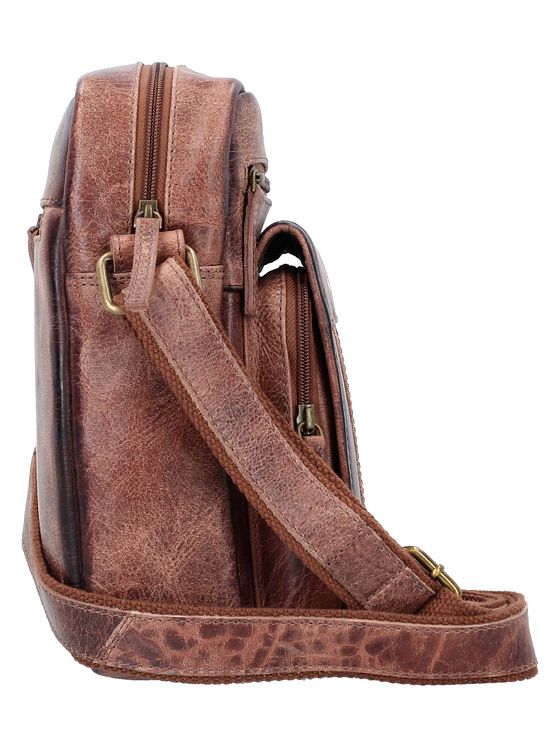 Greenland Nature Mascu & Line Skuldertaske Læder 25 cm