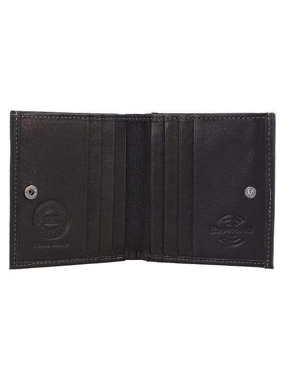 Greenland Nature Sort nappa-pung i RFID-læder 9,5 cm