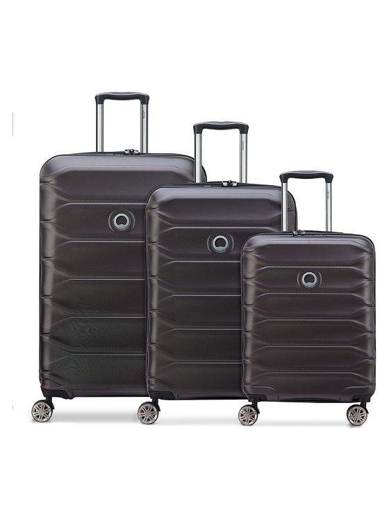 Delsey Paris Meteor 4 hjul Kuffert 3-delt med strækfold