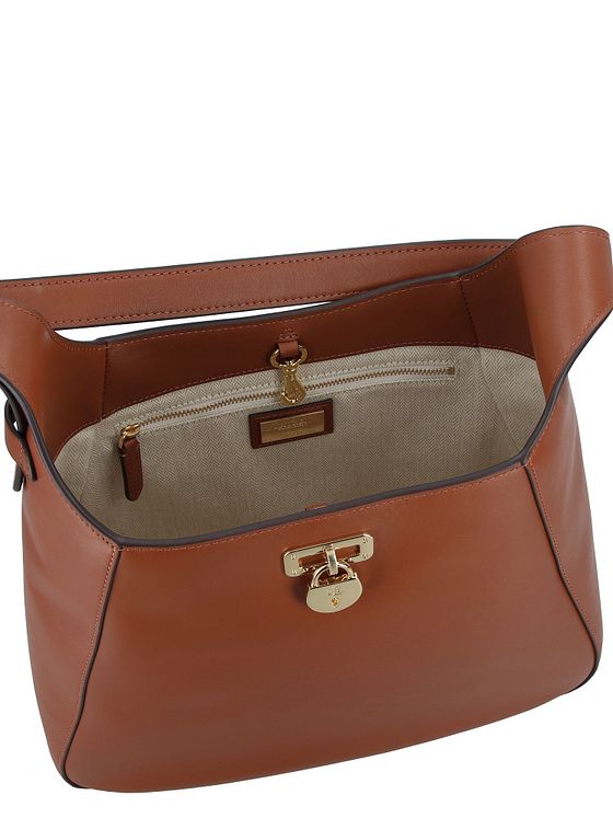 Lauren Ralph Lauren Tanner Skuldertaske Læder 30.5 cm