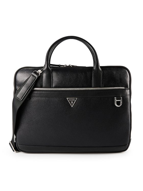 Guess Monaco Portfölj Läder 38 cm Laptopfack Guess Monaco Portfölj Läder 38 cm Laptopfack