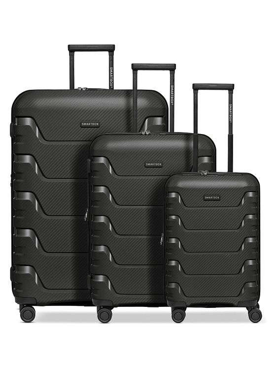 Smartbox Edition 01 4 hjul Kuffert 3-delt med strækfold