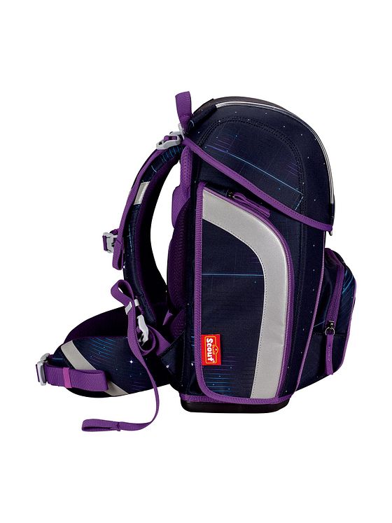 Scout Genius Exklusiv Safety Light Skoleransel-sæt