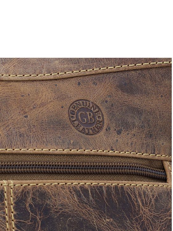 Greenburry Vintage Skuldertaske Læder 27 cm