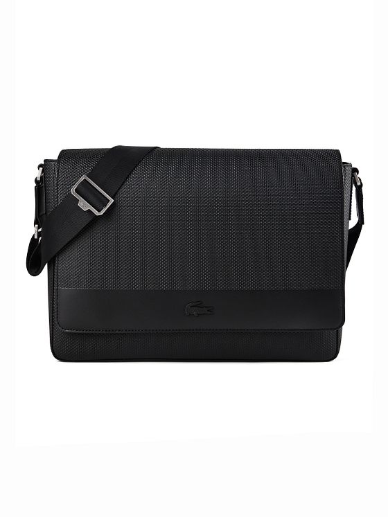 Lacoste Chantaco Dokumenttaske Messenger Læder 35 cm Lacoste Chantaco Dokumenttaske Messenger Læder 35 cm