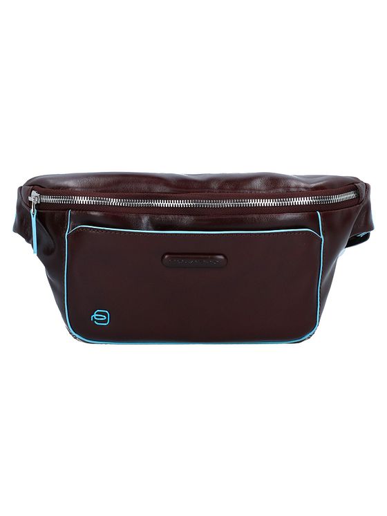 Piquadro Blå firkantet bæltetaske i læder 29 cm Piquadro Blå firkantet bæltetaske i læder 29 cm