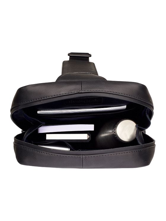 Leonhard Heyden Den Haag skuldertaske i læder 20 cm