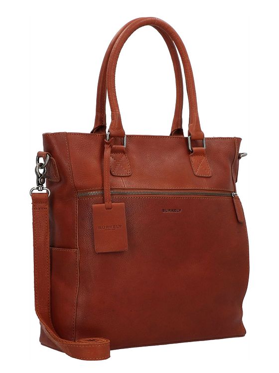 Burkely Antik Avery-skuldertaske i læder 34 cm